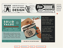 Tablet Screenshot of designcraftlab.com